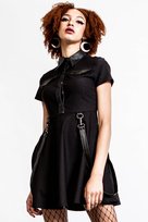 sukienka KILLSTAR - MENACE (BLACK)-XL Inna marka