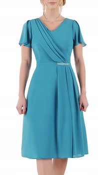 Sukienka Malwina 48 letnia damska na wesele elegancka na komunie wizytowa - Carla Moreno