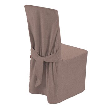 Sukienka na krzesło, City, zgaszony róż szenil, 45×94 cm - Dekoria