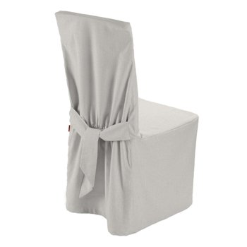 Sukienka na krzesło, Linen, ciepły biały, 45×94 cm - Dekoria