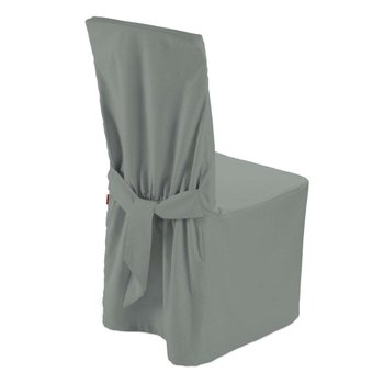 Sukienka na krzesło, Linen, jasny szary, 45×94 cm - Dekoria