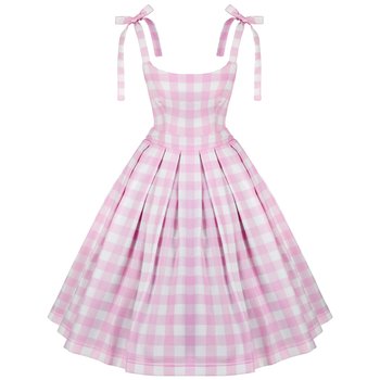 Sukienka Pin Up Barbie W Kratkę The Movie Film Cosplay Kostium Przebranie - Wonderlandia