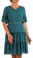 Sukienka Rita 46 letnia damska na wesele elegancka na komunie wizytowa Carla Moreno