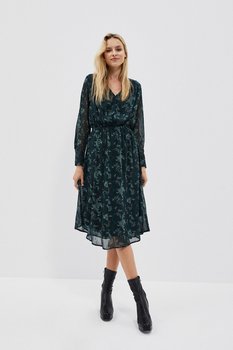 Sukienka z printem-XS - Moodo
