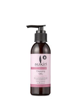Sukin, Sensitive, oczyszczający żel do mycia twarzy skóra wrażliwa, 125 ml - Sukin
