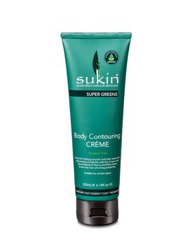 Sukin, Super Greens, detoksykujący krem antycellulitowy, 200 ml - Sukin