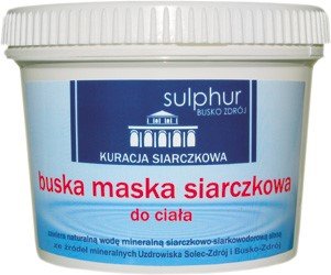 Sulphur ,Buska, maska Siarczkowa do cała, 200 g - Sulphur