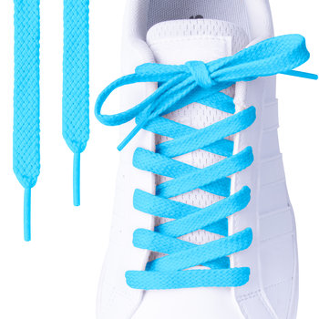 SULPO sznurowadła do butów bawełniane niebieskie - Sulpo