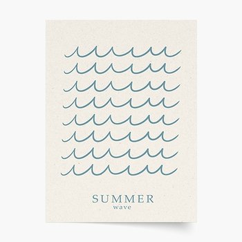 Summer Waves Plakat Premium 40x60 - Empik Foto