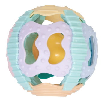 Sun Baby, Elastyczna Piłka - Gryzak 6M+ Sun Baby - Sun Baby