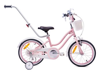 Sun Baby, Rower dla dzieci, 16" Heart bike, różowy, dziewczęcy - Sun Baby