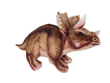 Sun-day, Maskotka Dinozaur Triceratops, 28 Cm  - Sun-Day