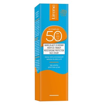 Sun nawilżający ochronny krem do twarzy SPF50 40ml - Lirene