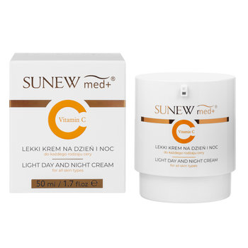 SunewMed+ Lekki krem na dzień i na noc z witaminą C 50ml - SunewMed+