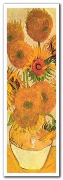 Sunflowers, (Detail) plakat obraz 35x100cm - Wizard+Genius