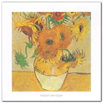 Sunflowers, (Detail) plakat obraz 50x50cm - Wizard+Genius
