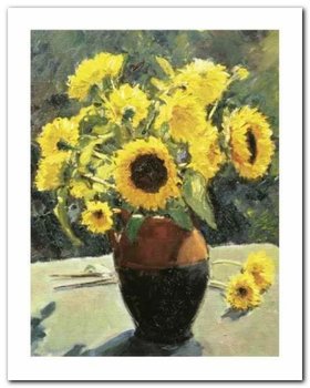 Sunflowers plakat obraz 24x30cm - Wizard+Genius