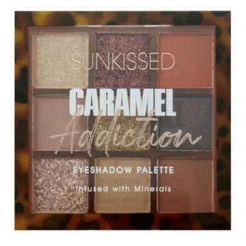 Sunkissed, Caramel Addiction, Paleta cieni do powiek - Sunkissed