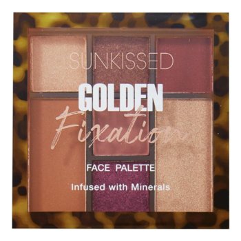 Sunkissed, Golden Fixation, Paleta Do Twarzy - Sunkissed