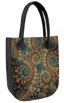 Sunlovers, Torba filcowa City, Antracyt Hypnotic, 42x35x10 cm - Sunlovers