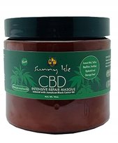 SUNNY ISLE maska konopna CBD do włosów 473ml