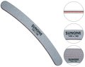 SUNONE Pilniki do paznokci 10 sztuk do manicure pedicure banan zebra, gradacja 100/180 - Sunone