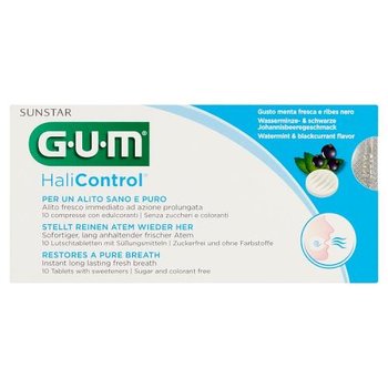 Sunstar Gum, Tabletki Halicontrol, 10 Tabl. - Sunstar Gum