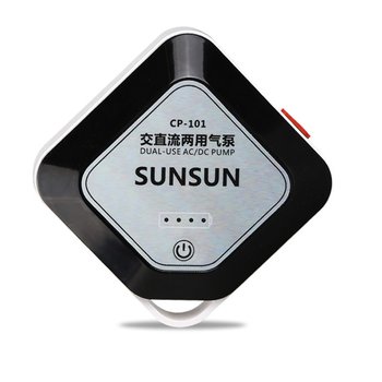 Sunsun ac/dc airpump - napowietrzacz bateryjny i 220v - SUNSUN