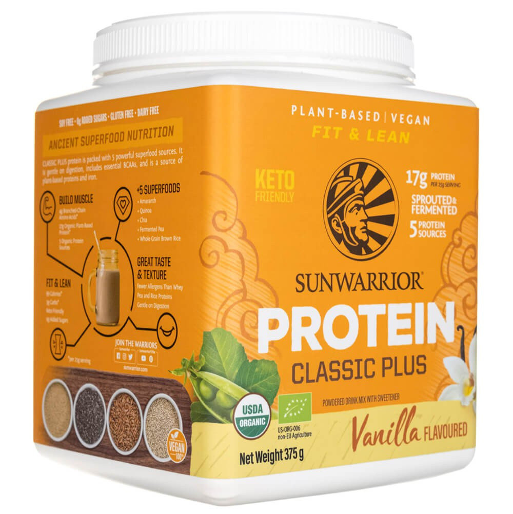 Sunwarrior Protein Classic Plus Waniliowy 375 G Sklep Empikcom