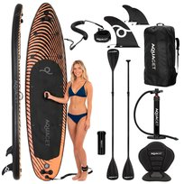 SUP do pływania 350 cm deska paddleboard stand up pompowana z wiosłem i akcesoriami Aquaget