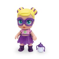 Bizak Super Cute Regi Con Scooter E Snowball - Giocattolo 12 Cm, Accessori Rimovibili E Ruote Trasformabili