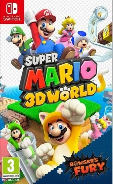 switch マリオ　3D Super Mario 3D World + Bowser's Fury, Nintendo Switch