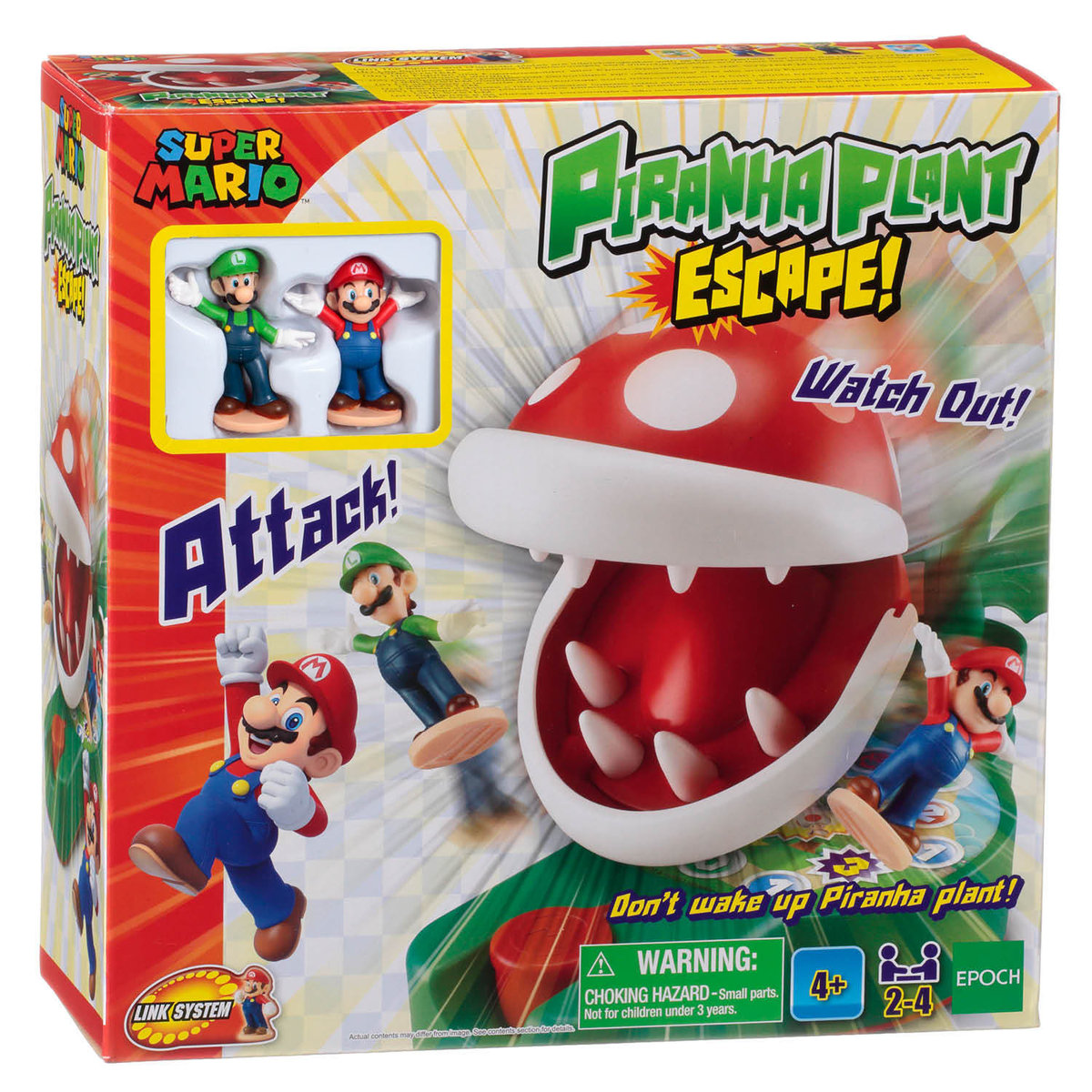 Super Mario Ucieczka przed Kwiatem Pirania, gra zręcznościowa, Epoch, 7357-Zdjęcie-0
