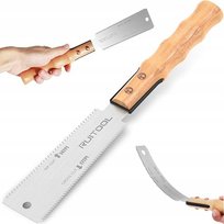 SUPER PRECYZYJNA JAPOŃSKA PIŁA RĘCZNA DO DREWNA PŁATNICA DWUSTRONNA SZEROKA