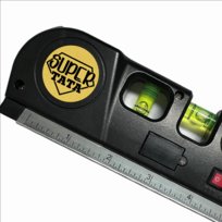 Super tata - poziomica laserowa z miarką i grawerem prezent dla taty Dzień Ojca