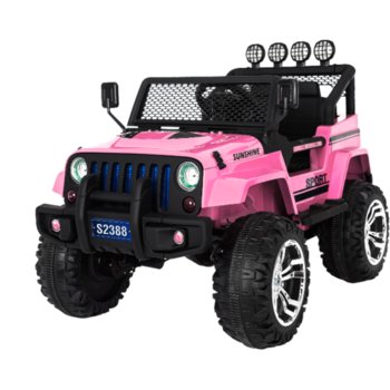 Super-Toys, pojazd na akumulator Jeep Sunshine, 2388 - SUPER-TOYS