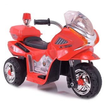 Super-toys, pojazd na akumulator Motor Policyjny  - SUPER-TOYS