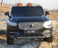 Super-Toys, pojazd na akumulator, Volvo XC 90, czarny