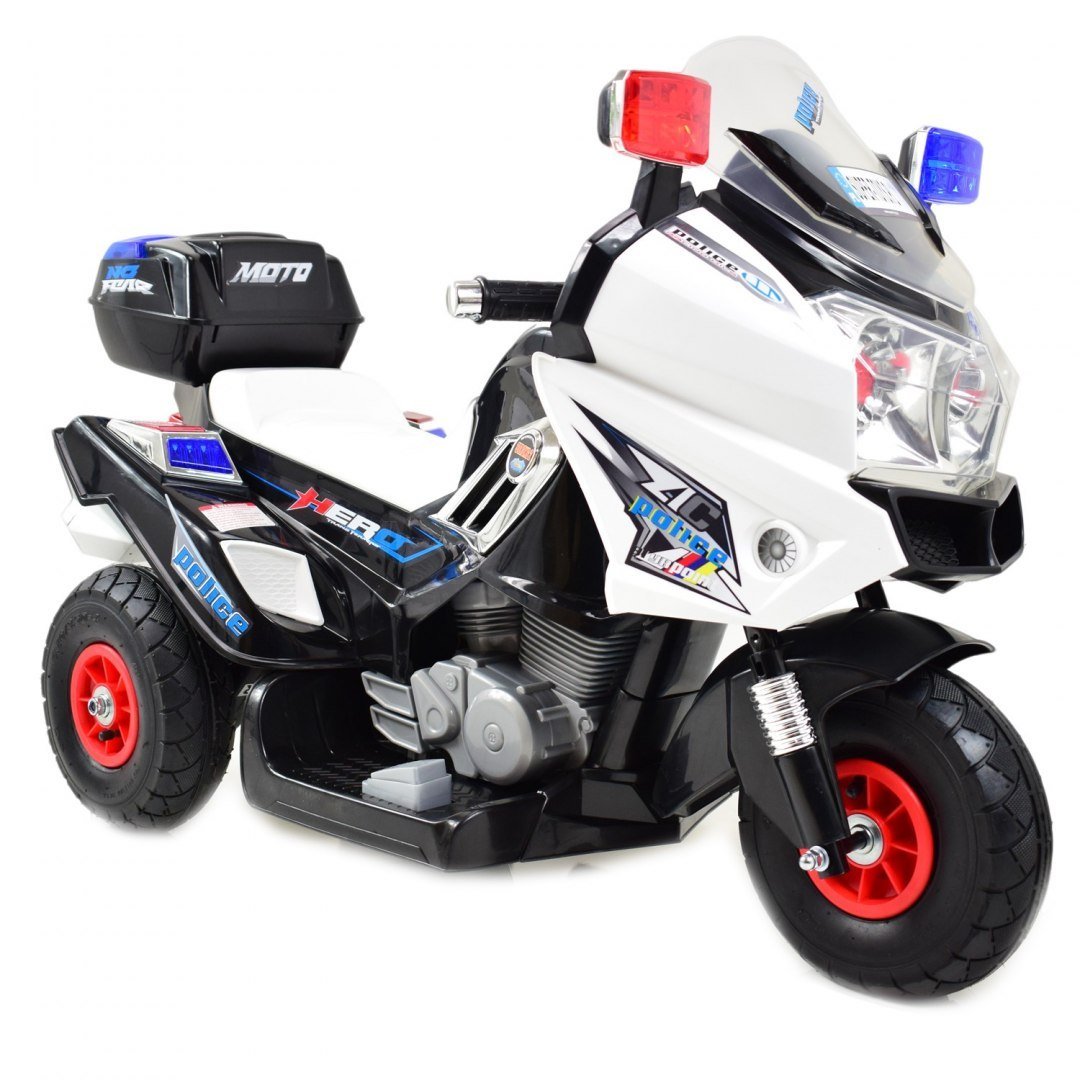 Фото - Дитячий електромобіль MOTOR Super-Toys, pojazd na akumulator  Policja 