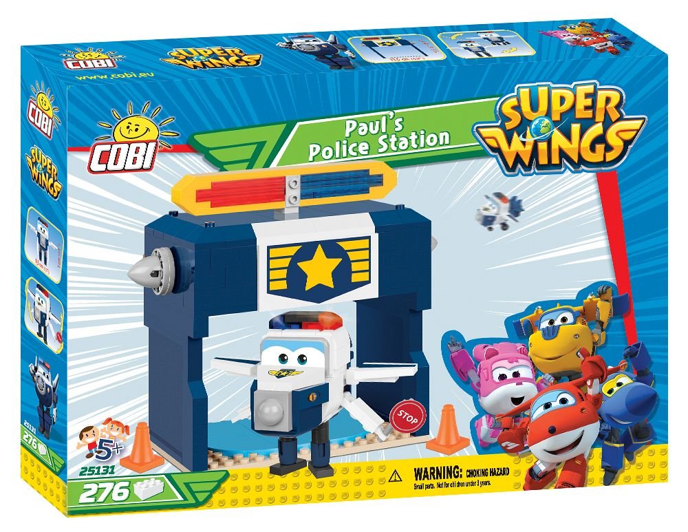 Super Wing, klocki Posterunek Paul'a, COBI-25131