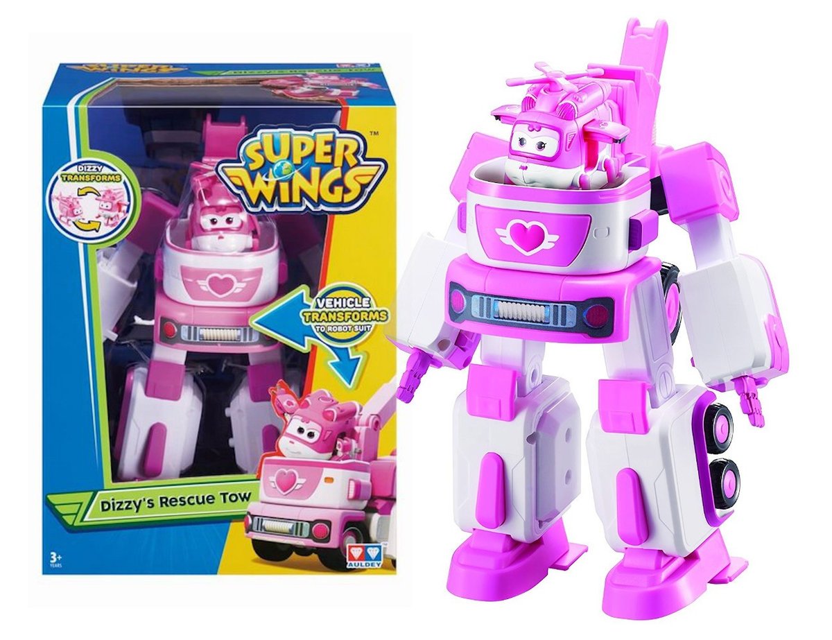 Super Wings, figurka transformująca Dizzy, zestaw, 720314