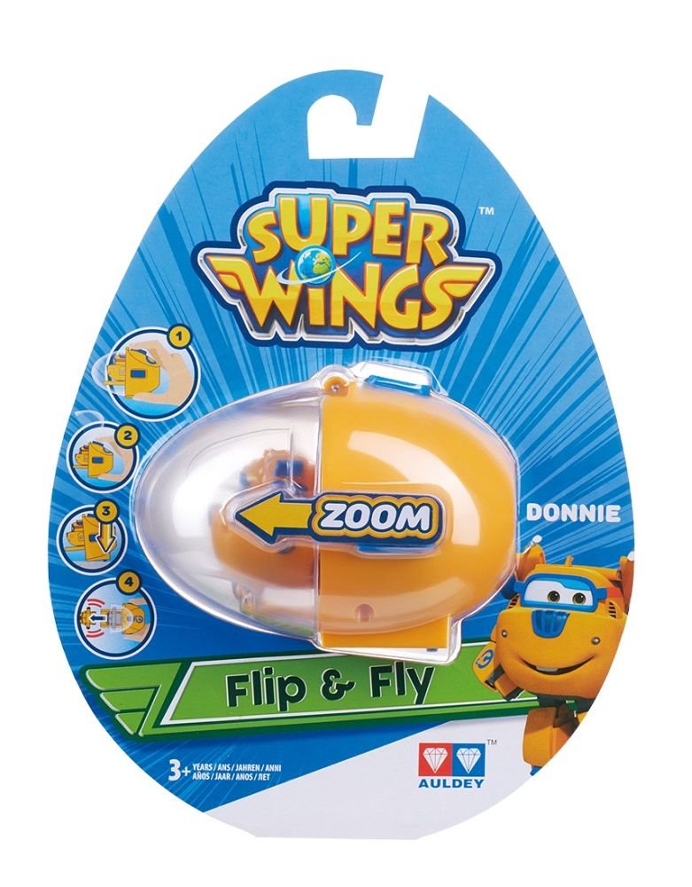 Super Wings, figurka Wystrzel i leć Donnie