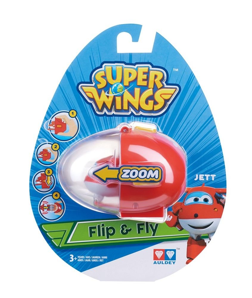 Super Wings, figurka Wystrzel i leć Jett