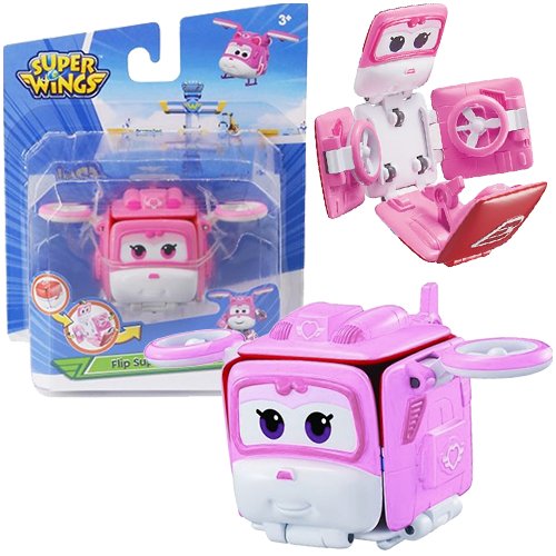 SUPER WINGS FLIP DIZZY TRANSFORMUJĄCA FIGURKA SAMOLOT HELIKOPTER - Inna ...