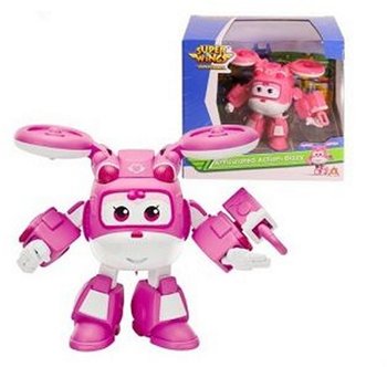 Super Wings samolot Articulated Action Dizzy - Bullyland