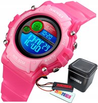 Super Zegarek Dziecięcy Kolorowe Led Nowy Model