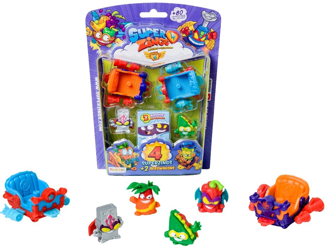 Super Zings 5 Blister 4 Pack