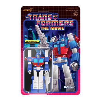 SUPER7 - Figurki Transformers ReAction Wave 6 Ultra Magnus (G1) - Inna marka