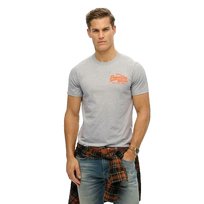 Superdry Vl haftowany T-shirt w luźnym kroju Inna marka