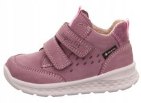 SUPERFIT BUTY SPORTOWE DZIEWCZĘCE SKÓRZANE RÓŻOWE 23 26DA Superfit